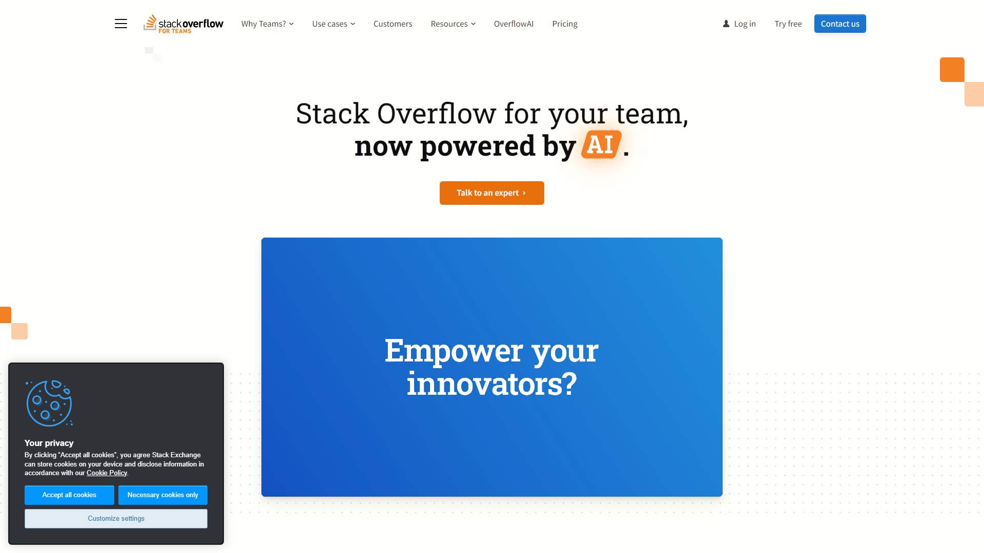 Thumbnail of Stack Overflow for Teams