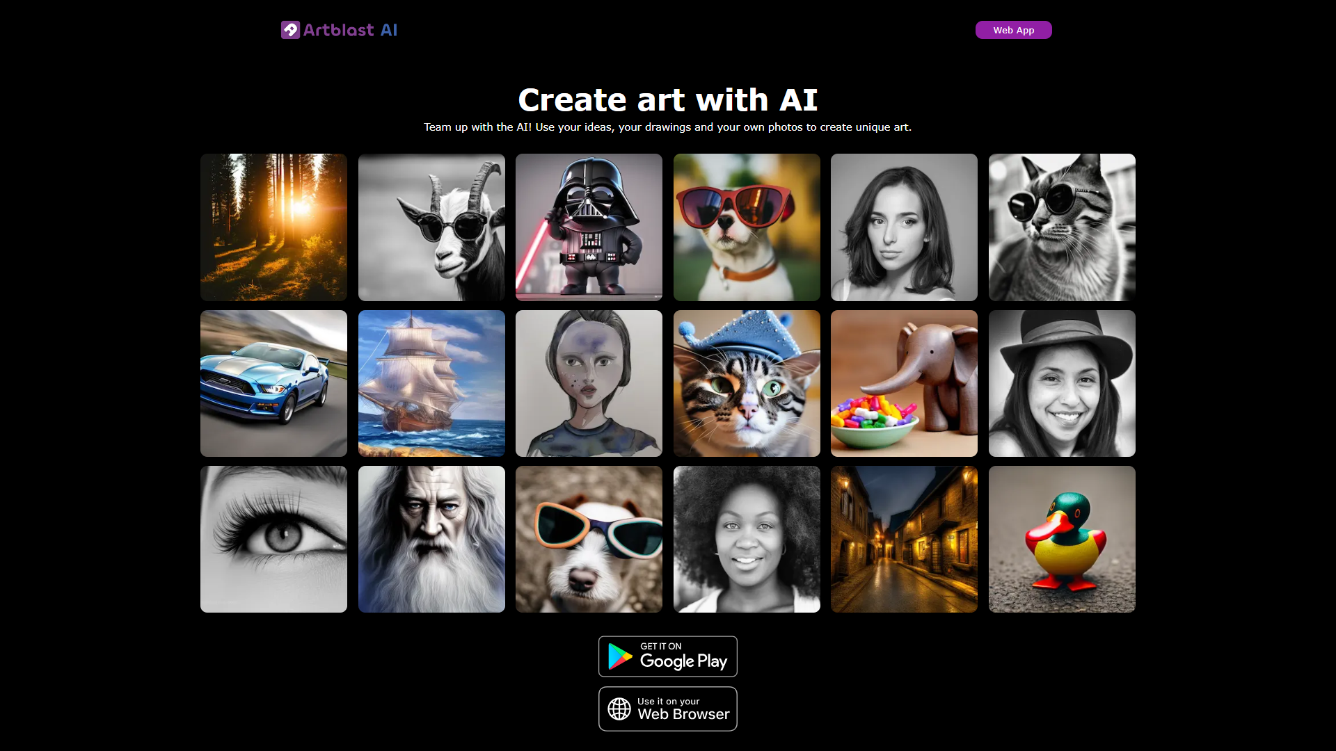 Thumbnail of Artblast AI