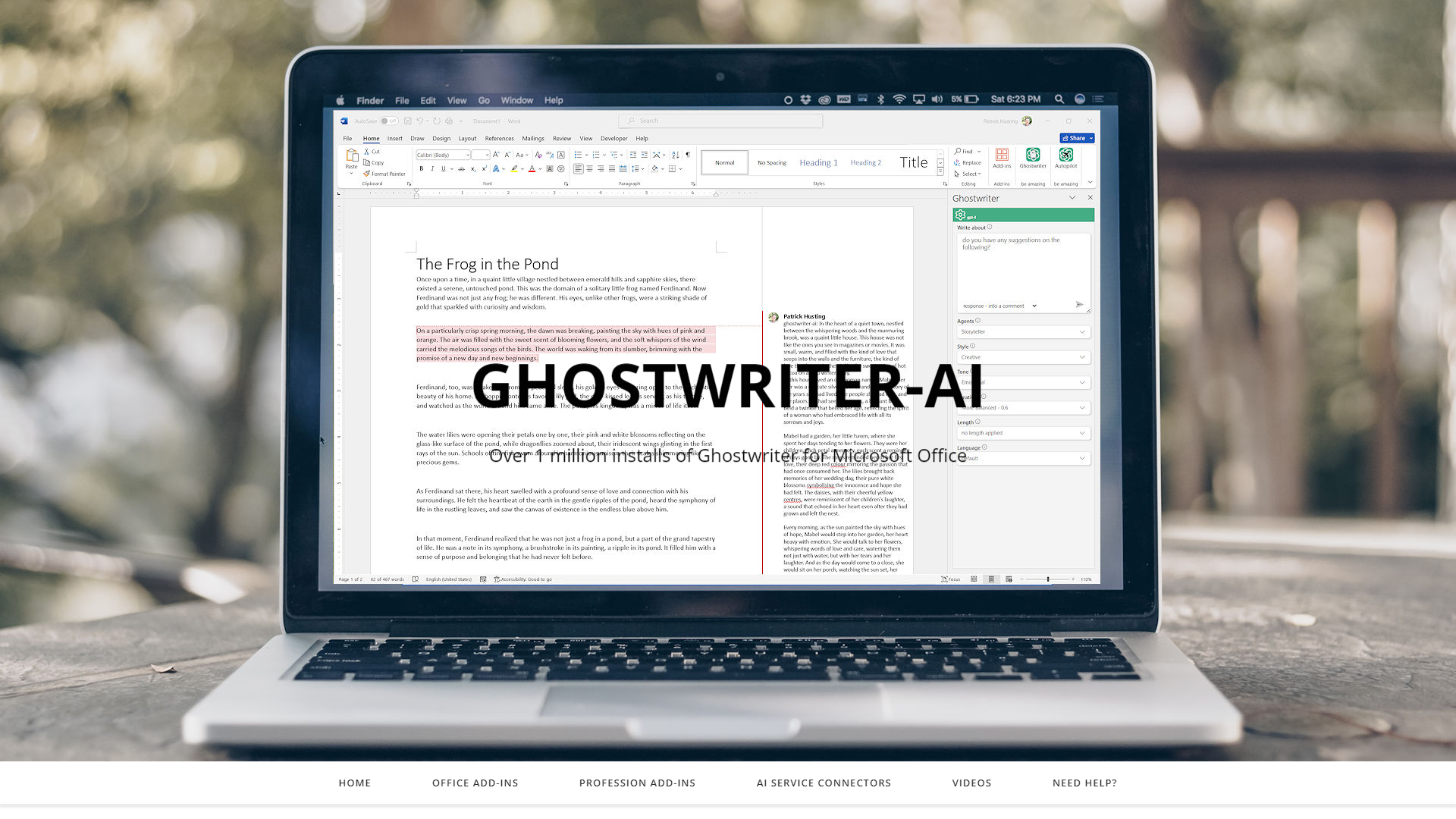 Thumbnail of Ghostwriter-AI