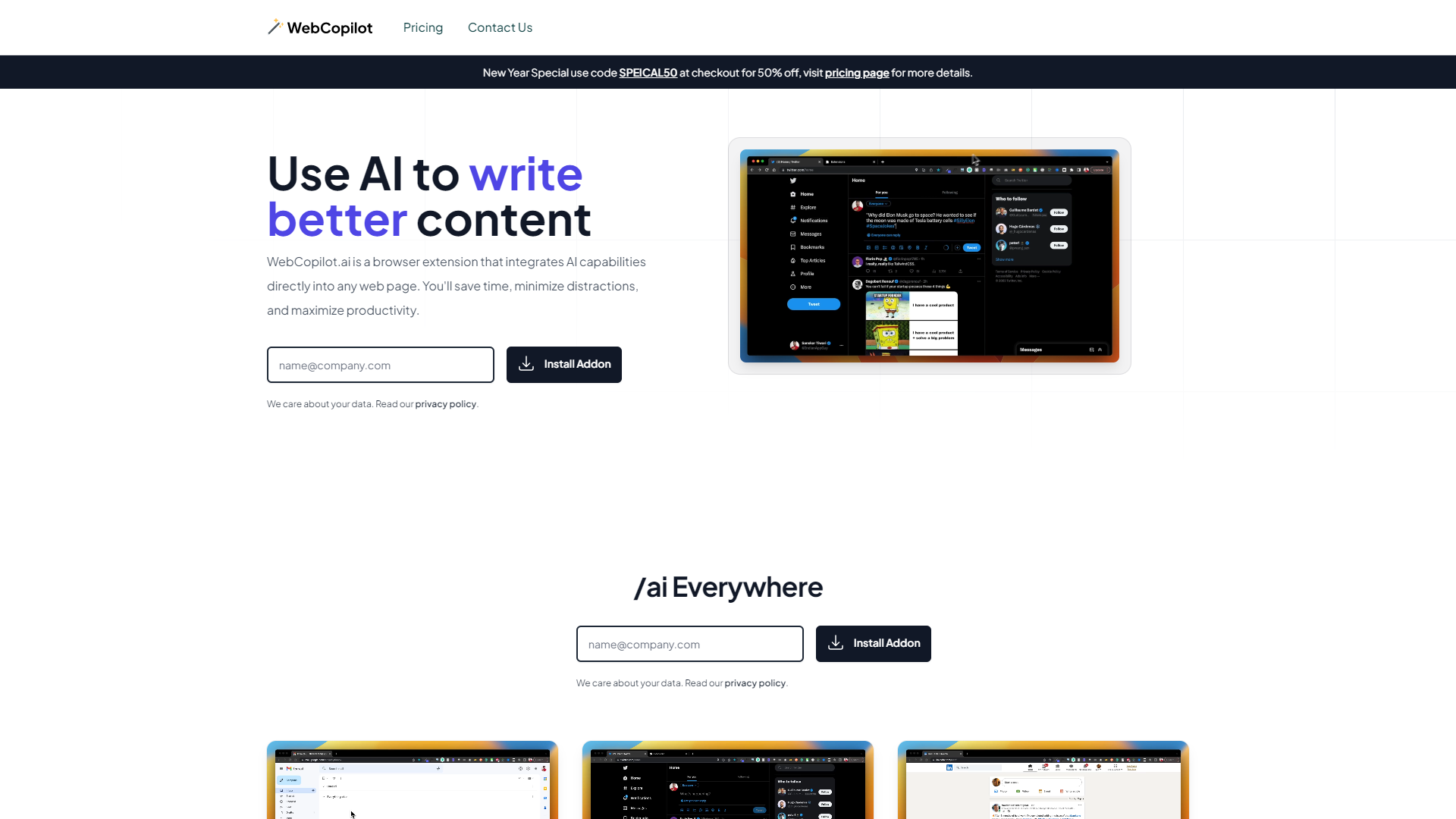 Thumbnail of WebCopilot AI