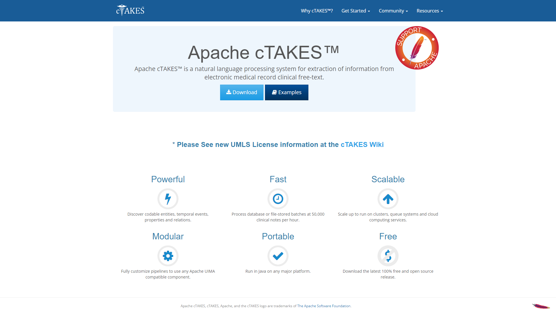 Thumbnail of Apache cTAKES