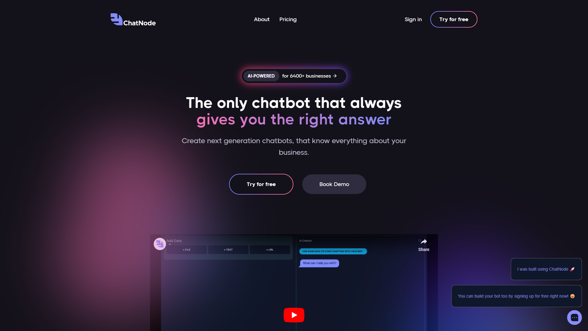 Thumbnail of Chatnode