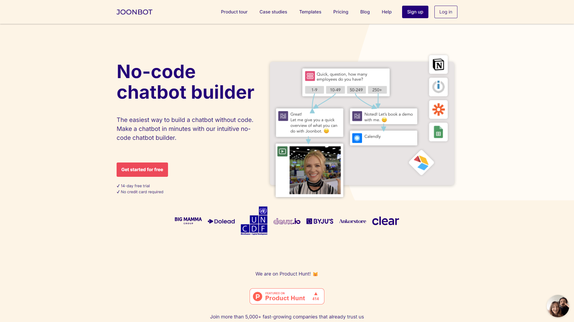 Thumbnail of Joonbot Chatbot Builder