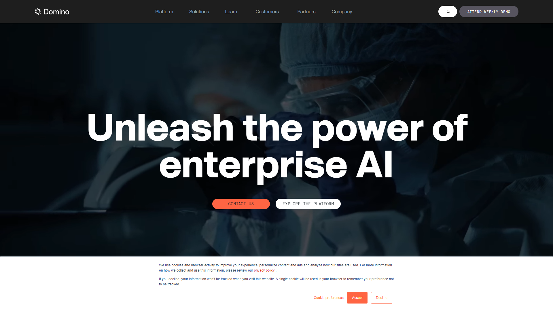 Thumbnail of Domino Enterprise AI Platform