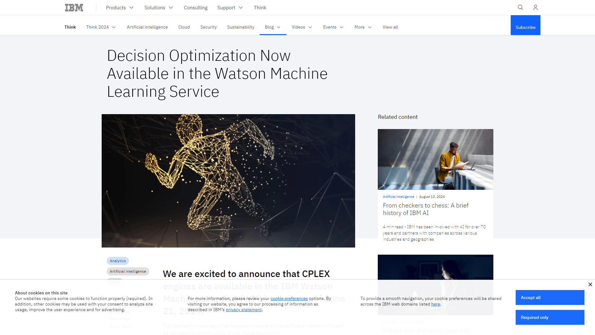 Thumbnail of IBM Decision Optimization