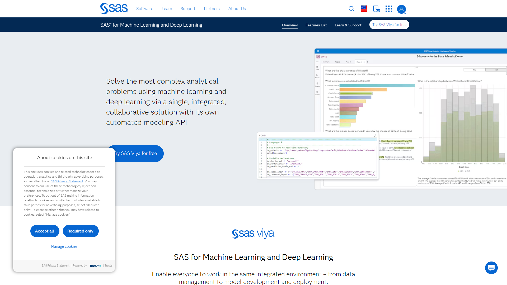 Thumbnail of SAS Visual Data Mining and Machine Learning