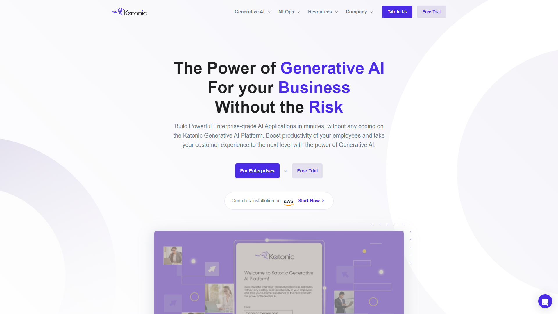 Thumbnail of Katonic Generative AI Platform