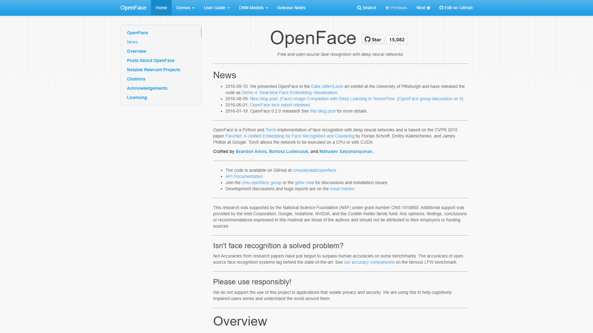 Thumbnail of OpenFace