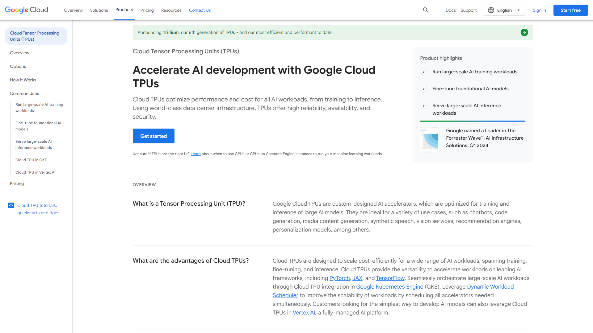 Thumbnail of Google Cloud TPU