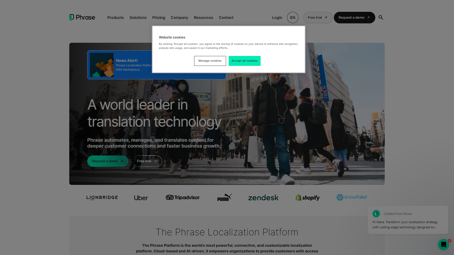 Thumbnail of Phrase Localization Platform