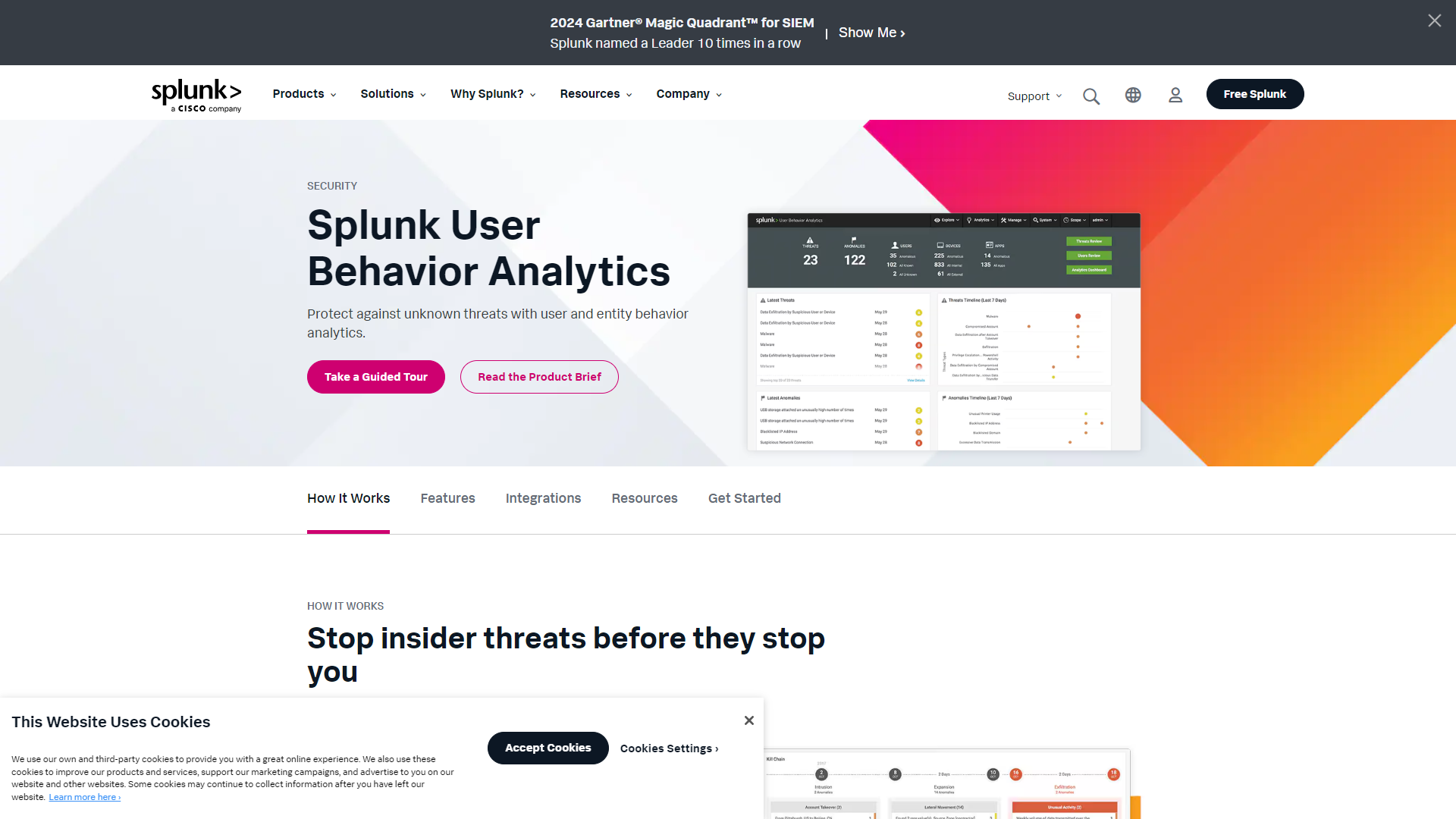 Thumbnail of Splunk User Behavior Analytics