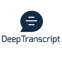 Logo of DeepTranscript