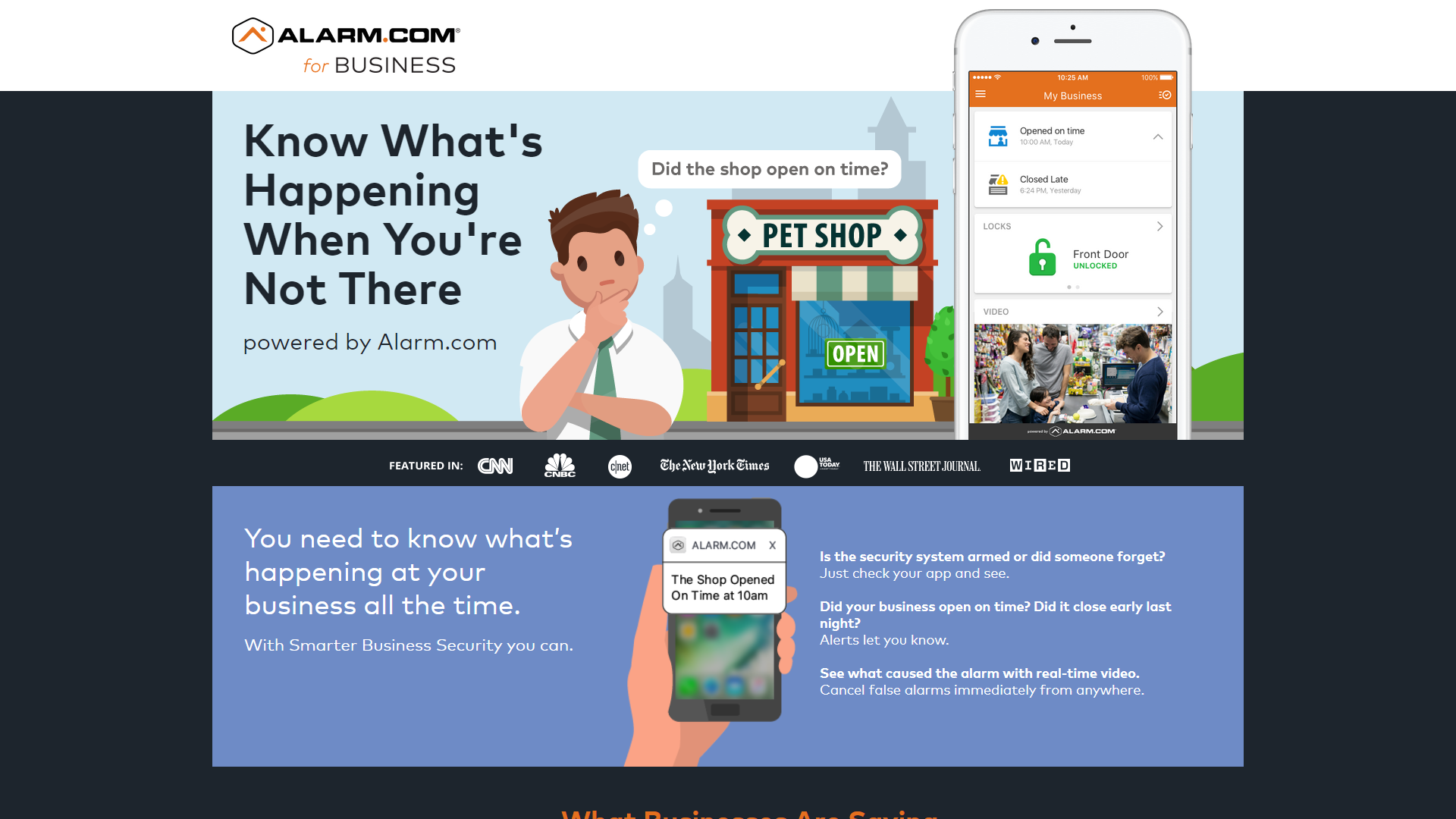 Thumbnail of Alarm com for Business