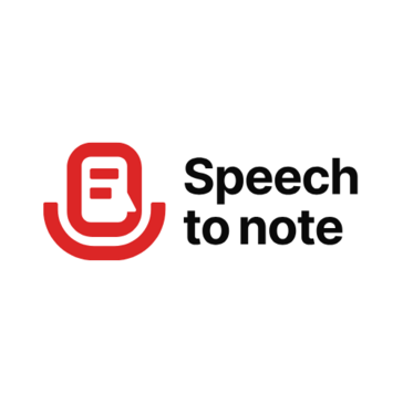 Logo of Speech to Note