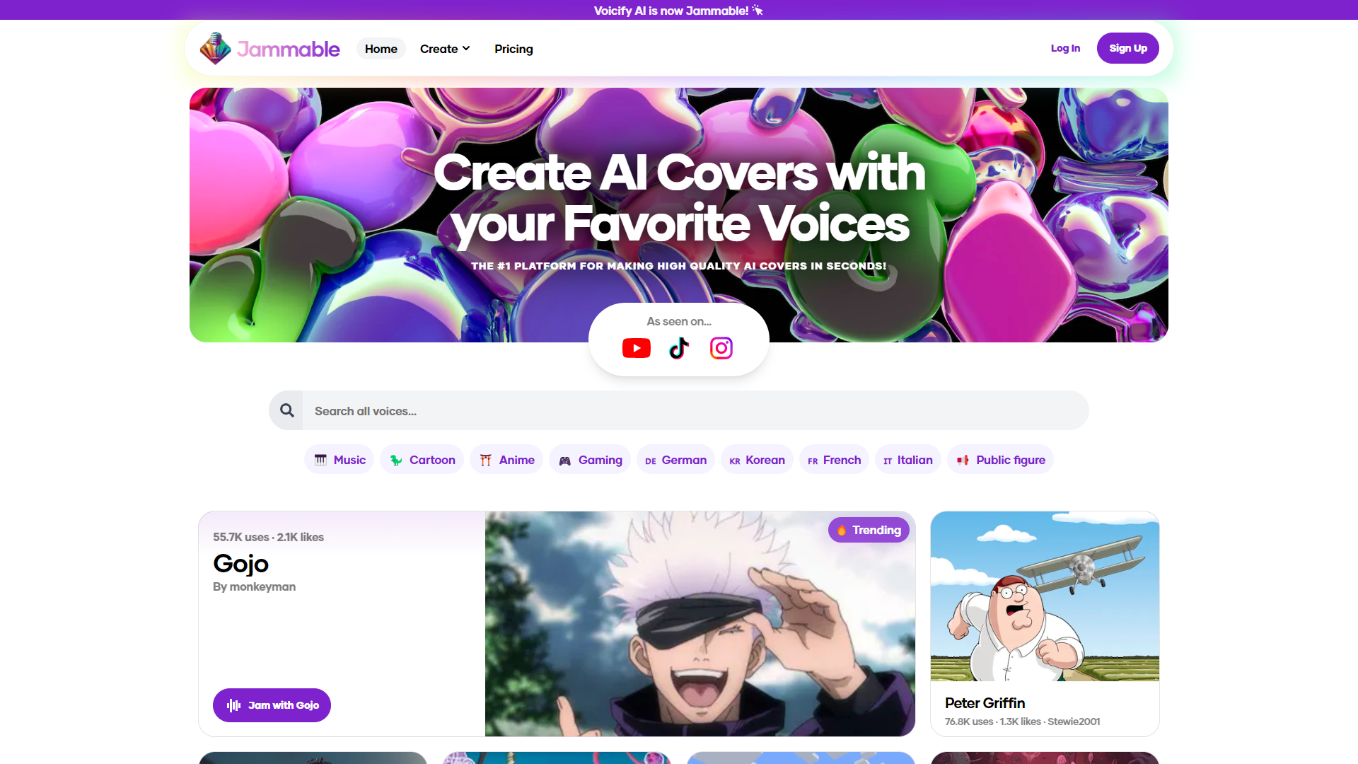 Thumbnail of Voicify AI